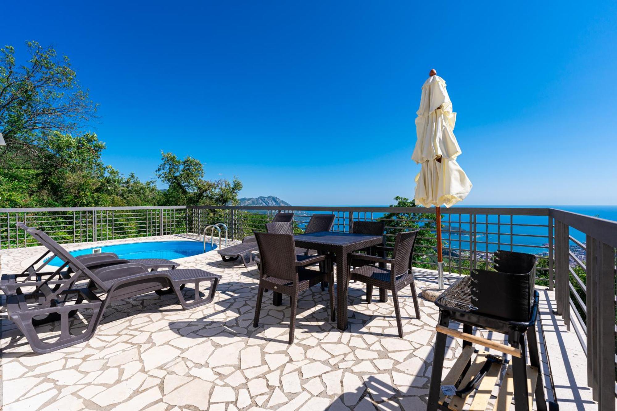 Villas Monte Hill Budva Buitenkant foto